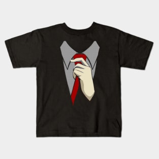 Dress up shirt and tie casual Kids T-Shirt